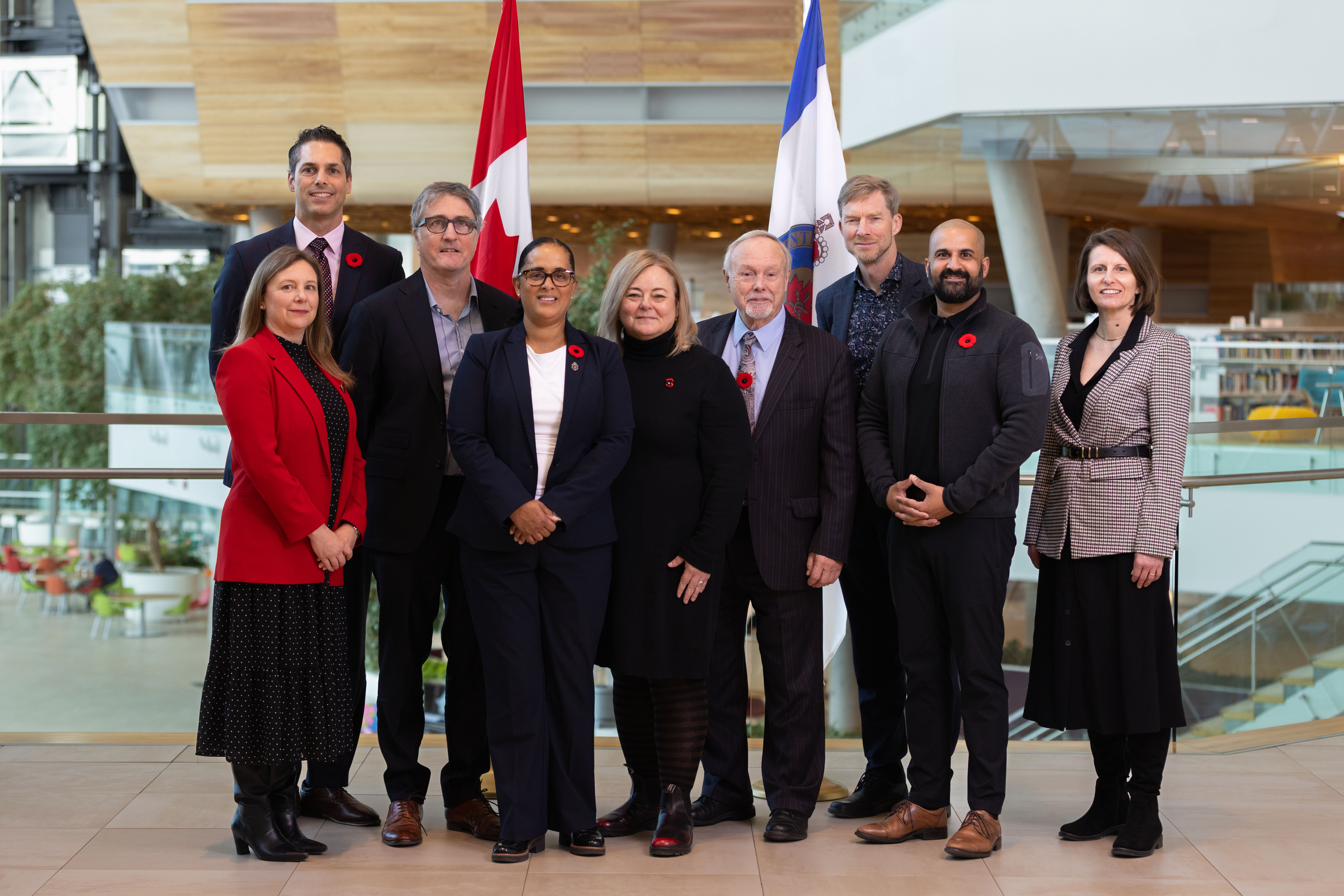 CSE Chief Caroline Xavier with other industry partners at the Edward Drake Building