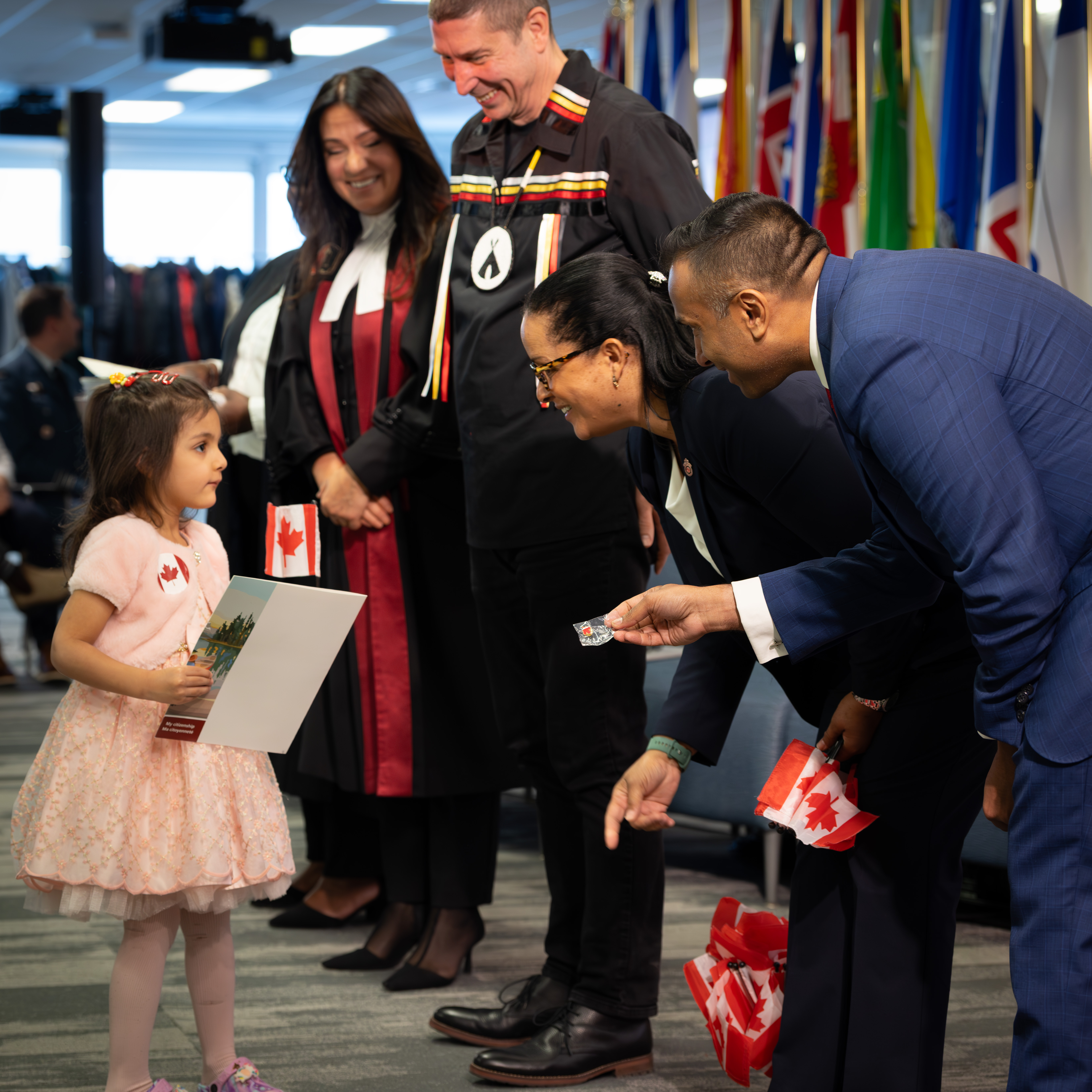 Citizenship ceremony - long description to follow