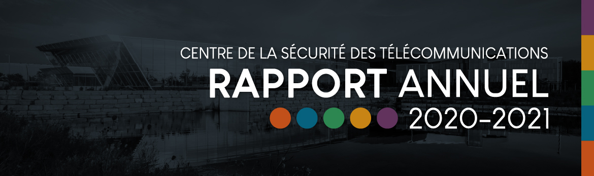 Rapport annuel du Centre de la sécurité des télécommunications 2020-2021